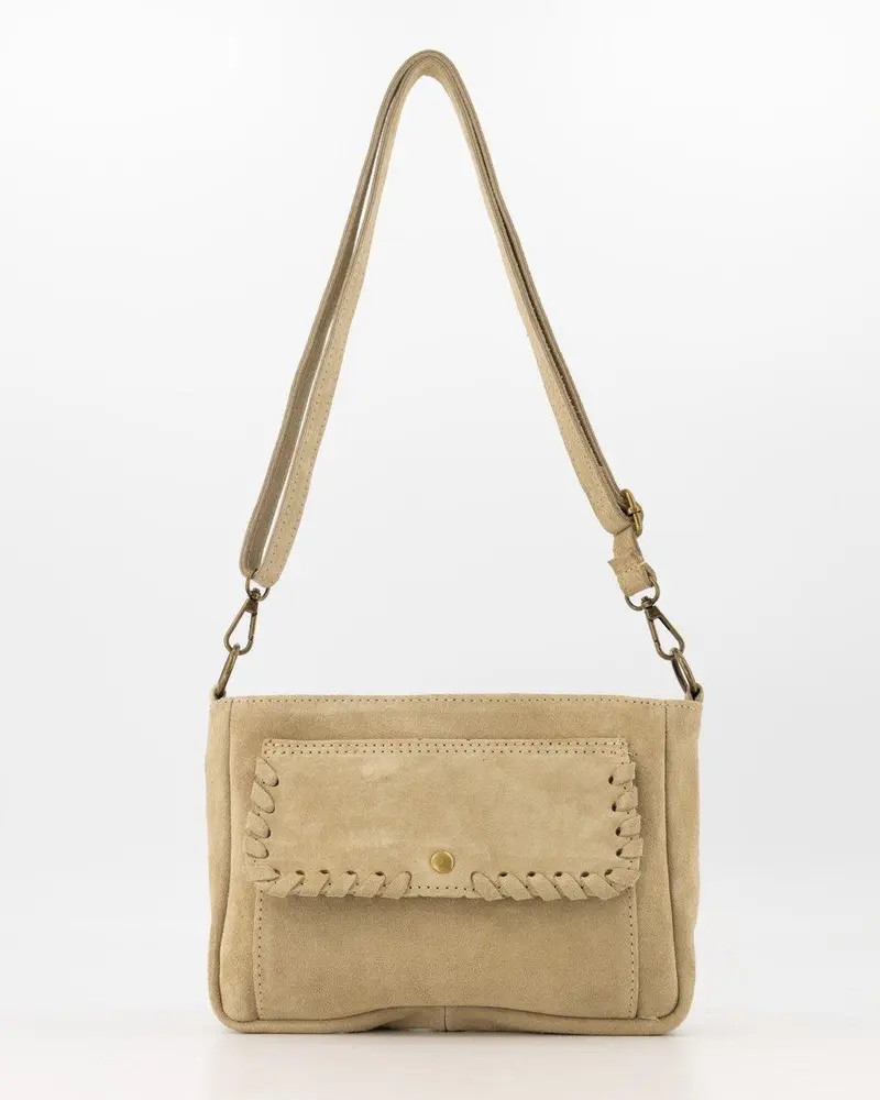 Jutta suede zand