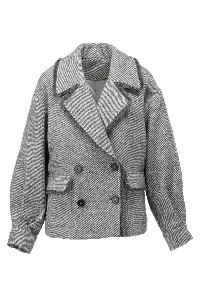 K-Design - B905 - Tweed-Look blazer jas
