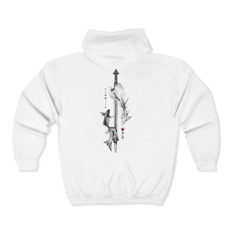 Kaizen 'Koi' Zip-up Hoodie