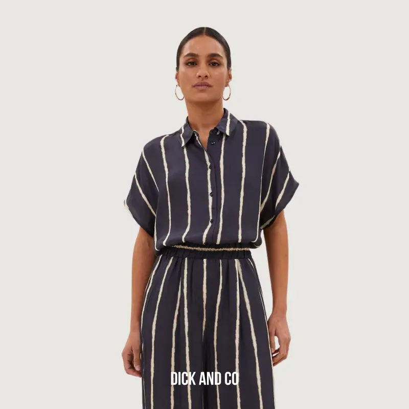 Karly Tie Dye Stripe blouse