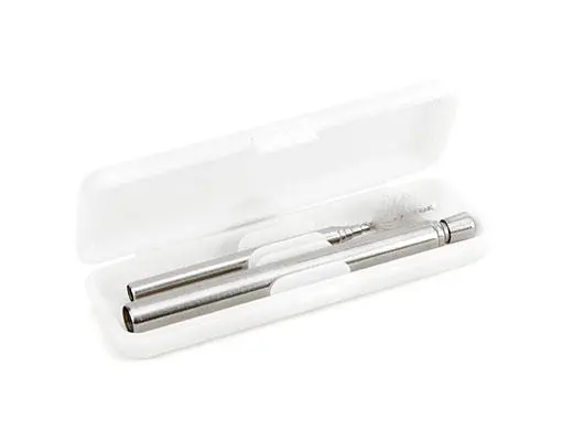 Kikkerland Travel Straw Set