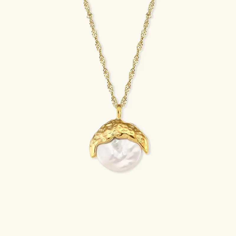 Kimberly Pärlhalsband i Guld
