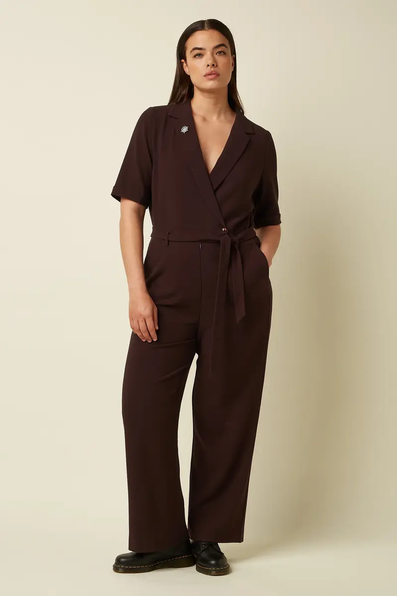 King Louie Doris Jumpsuit Woven Crepe