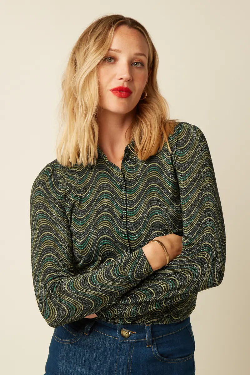 King Louie Jefferson blouse
