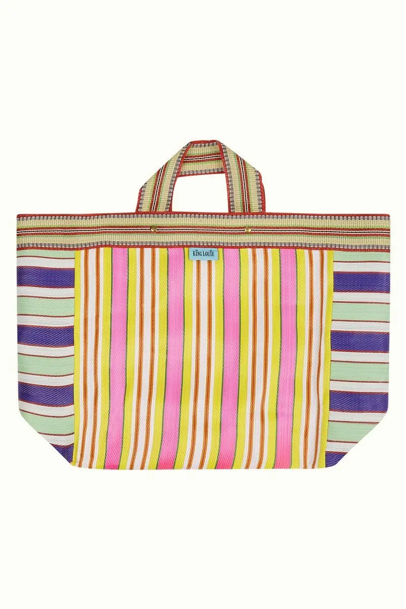 King Louie mercado bag spring yellow
