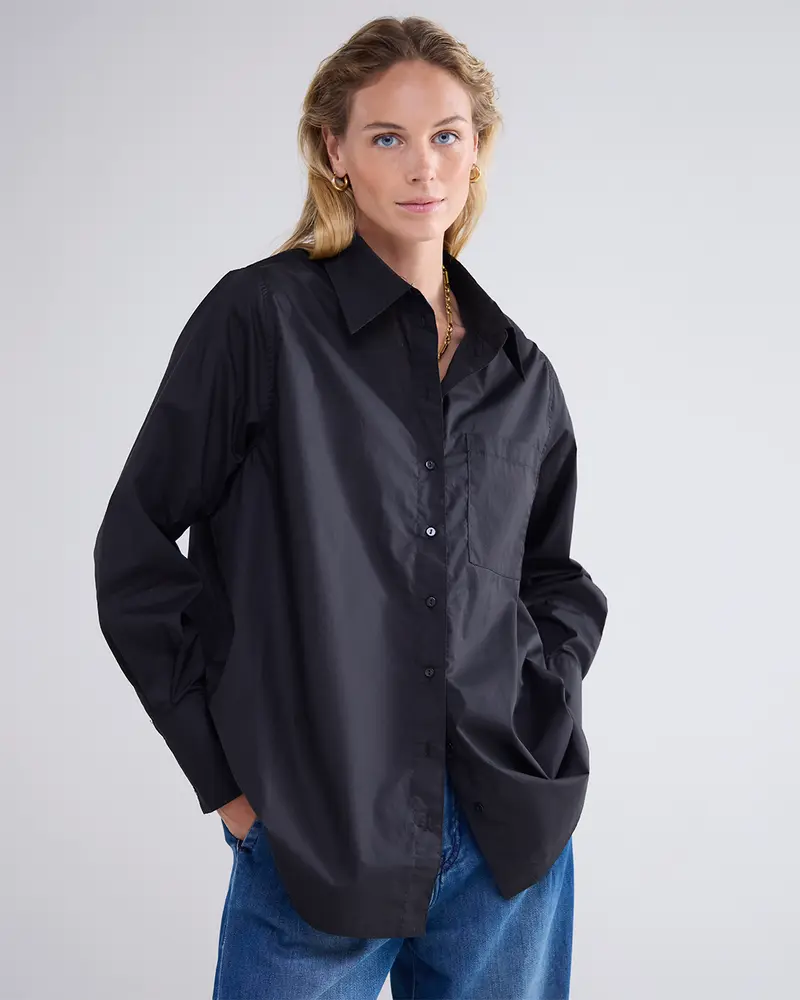 Klassieke knoopjesblouse