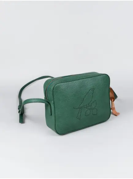 Klein groen schoudertasje | Nice Things cross nice willow green
