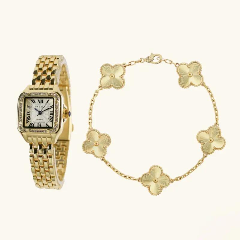 Klocka & Armband Set 2 Delar