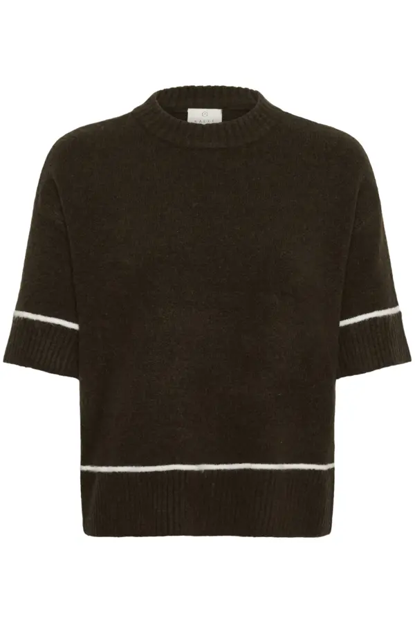 Knit pullover kajinie 10511946 Coffee bean