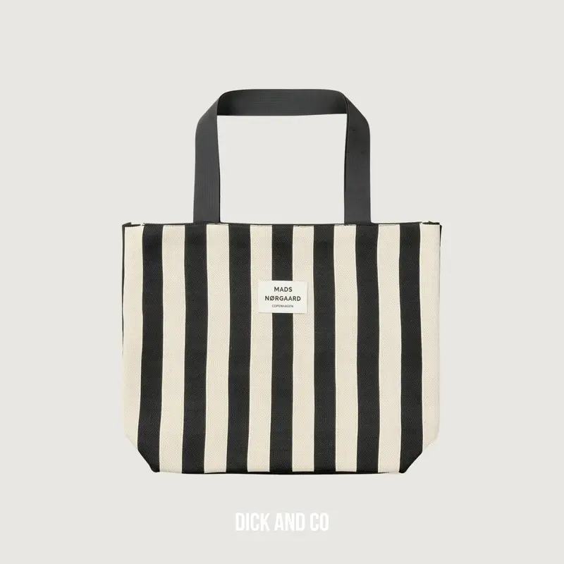 Knit Stripe Tote Bag
