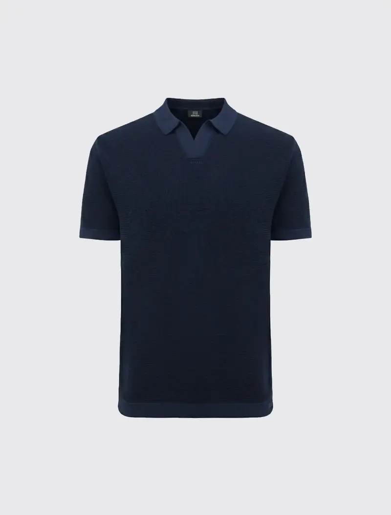 Knitted Polo Shirt