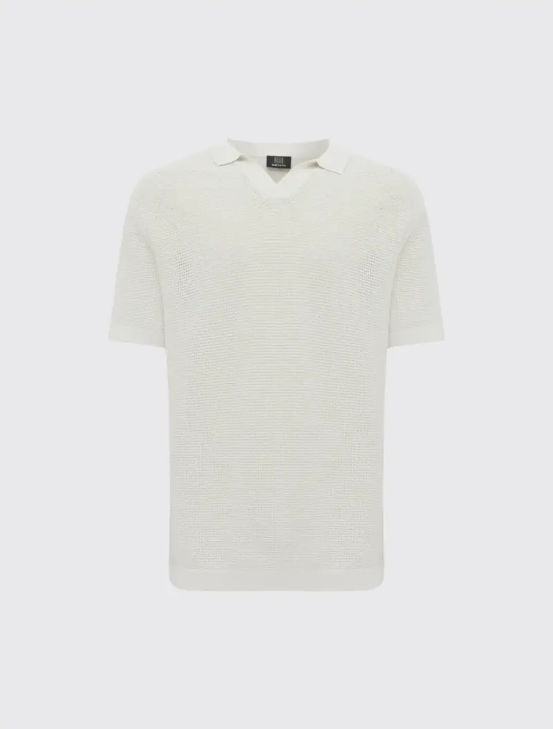 Knitted Polo Shirt