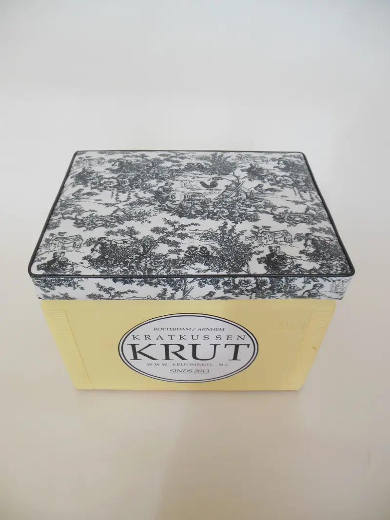 Krut Kratkussen Toile De Jouy