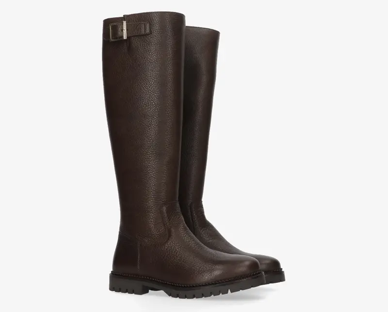 Laars high tumbled leather Bee-795 Brown
