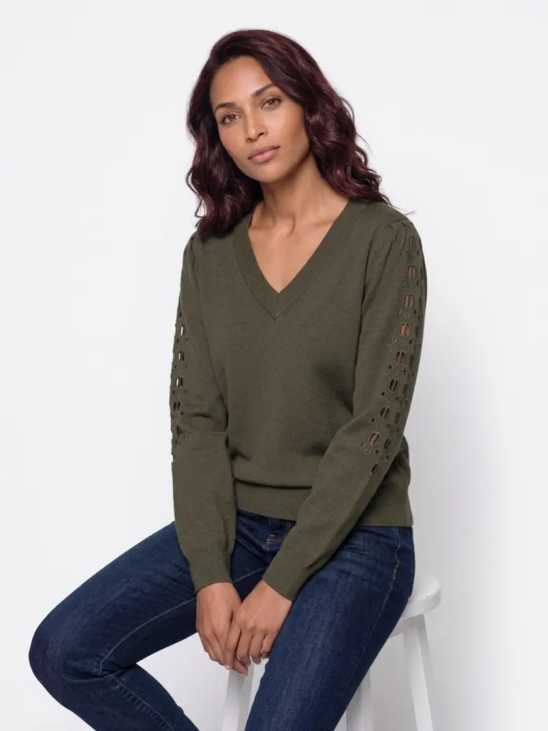 Lady Day-Sweater Lorelle-Deep Forest