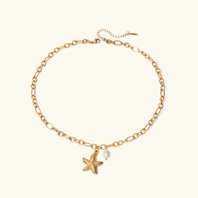 Lagoon Halsband med Sjöstjärna