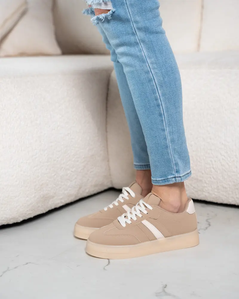 Laura Beige Sneaker