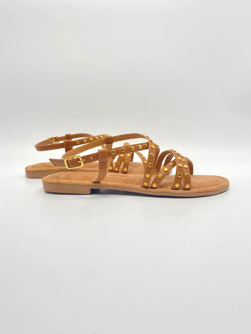 Lazamani sandalen LA33793 tan