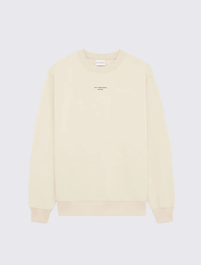 Le Sweatshirt Classique Slogan