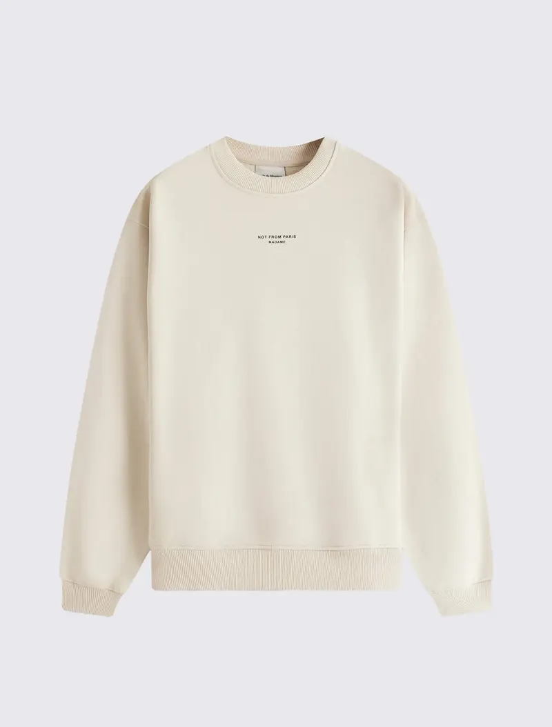 Le Sweatshirt Slogan Classique