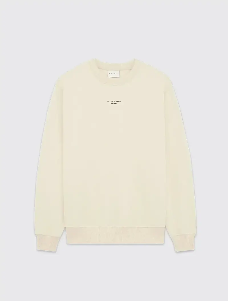 Le Sweatshirt Slogan Classique