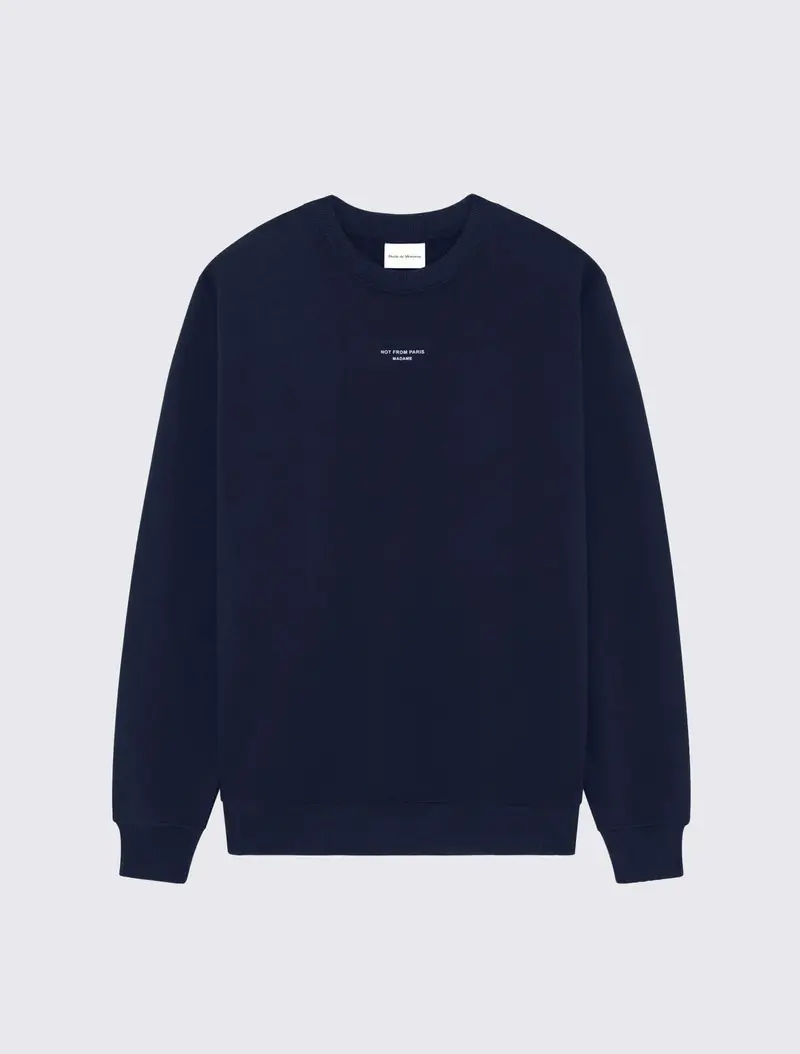 Le Sweatshirt Slogan Classique