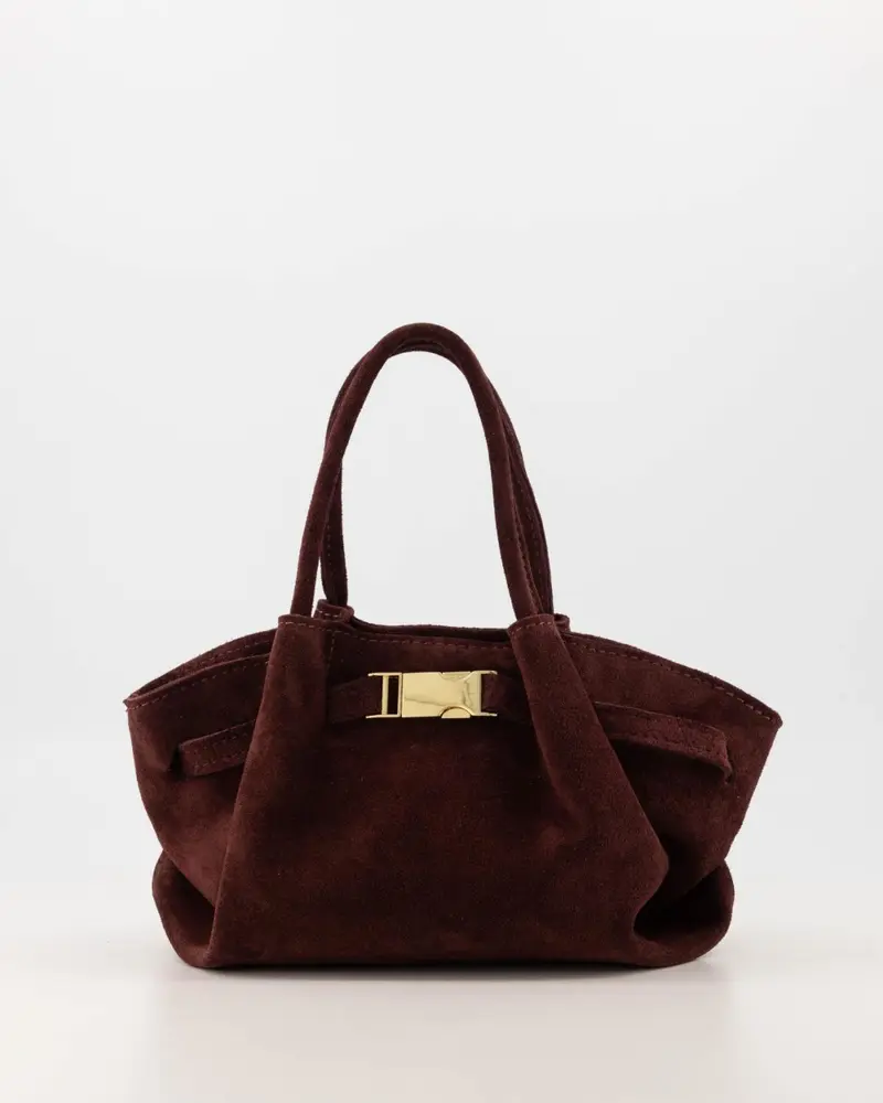 Leonie suede burgundy