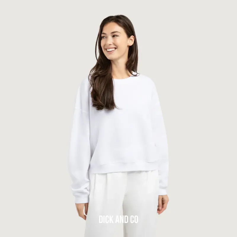Lichte sweater met ronde hals