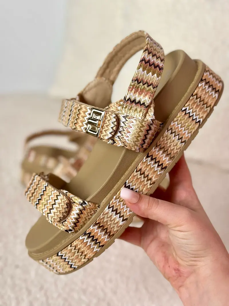 Lina Beige Sandaal