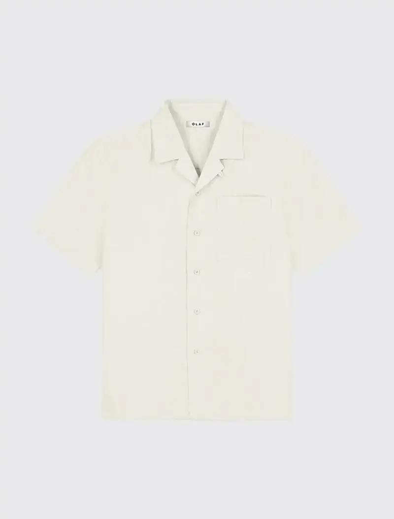 Linen Blend SS Shirt