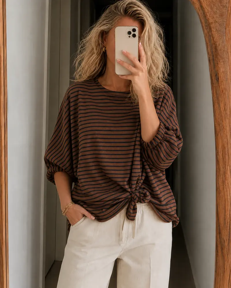 Livia Stripe Sweater
