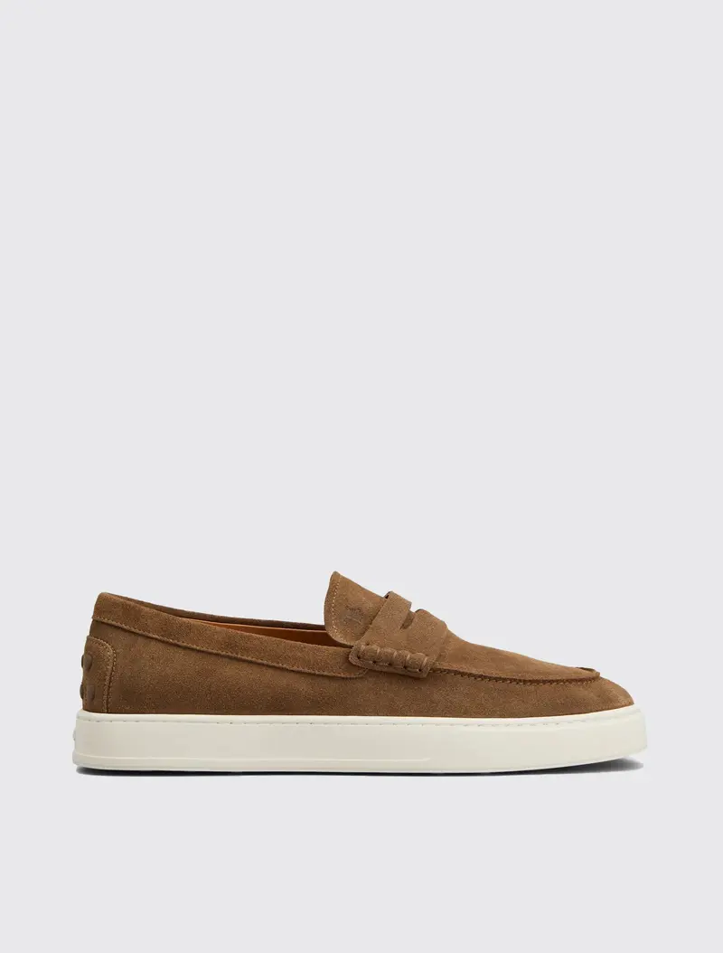 Loafers in Suede