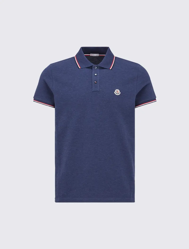 Logo Patch Polo Shirt