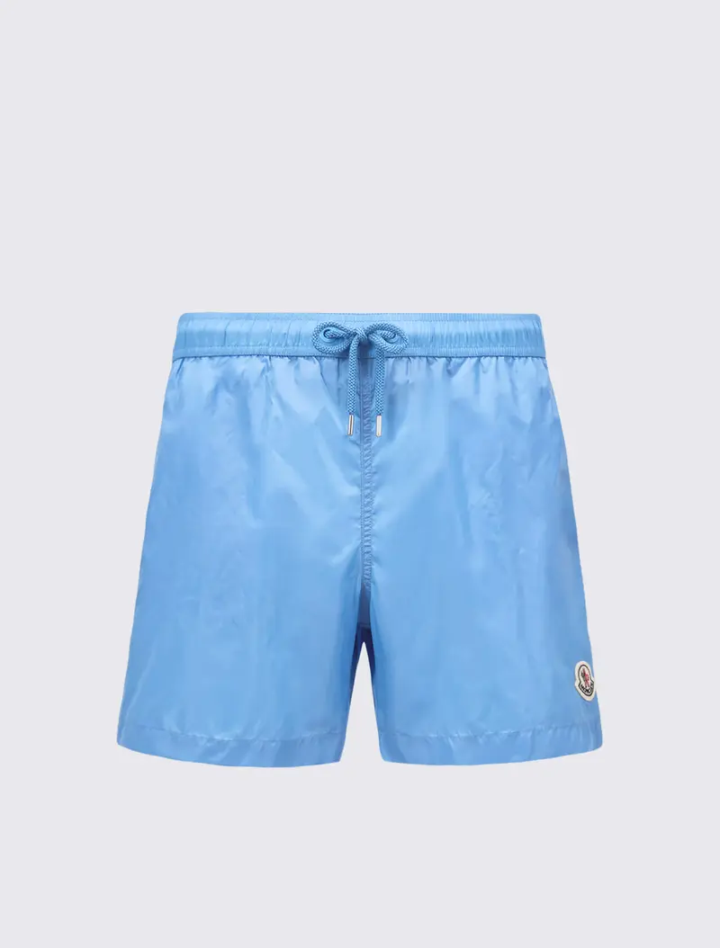 Logo Patch Swim Shorts