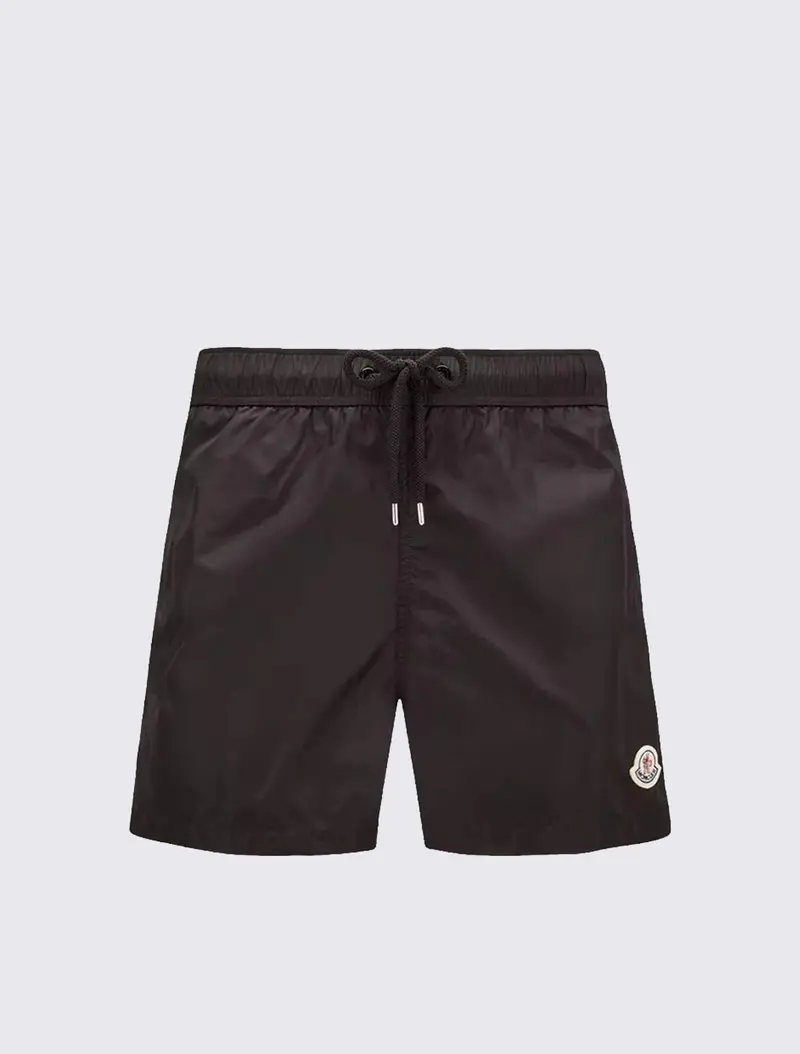 Logo Patch Swim Shorts