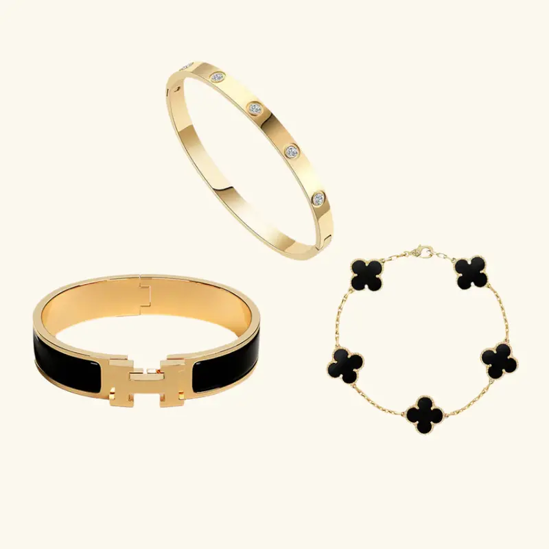 London Svart Set