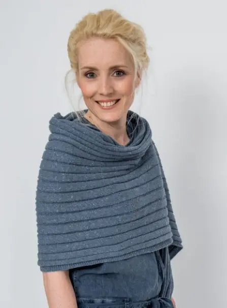 Loop A Life Denim Scarf Brighter Blue