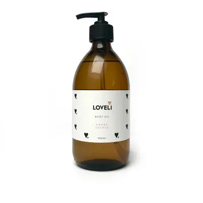Loveli refill voor bodyoil honey suckle 500 ml