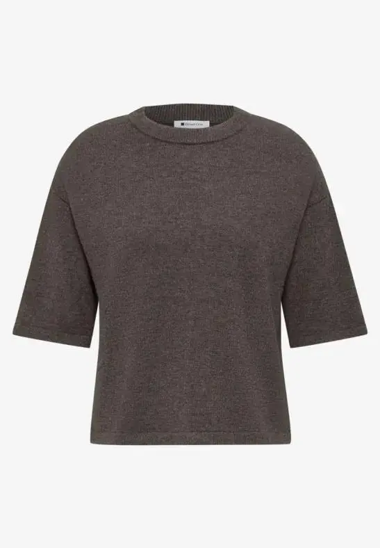 LTD_QR_3/4 sleeve basic sweat
