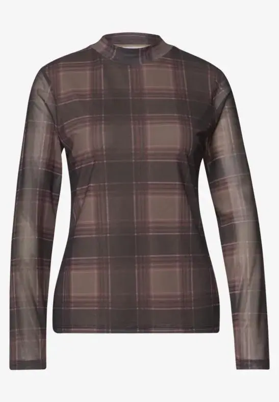 LTD QR printed mesh round nec