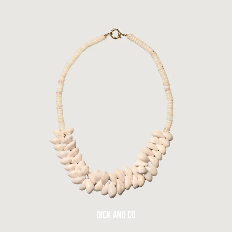Luc Witte Schelpen Ketting