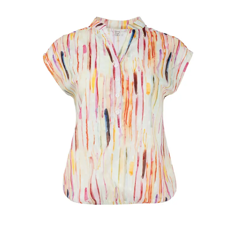 Lucie SL Pink Aquarel Brushed Dobby | Pink