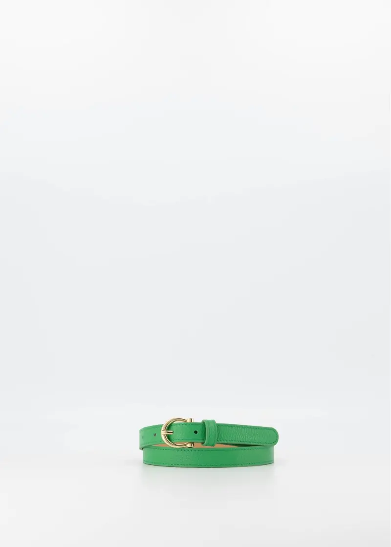 Madelief cl. grain leer groen