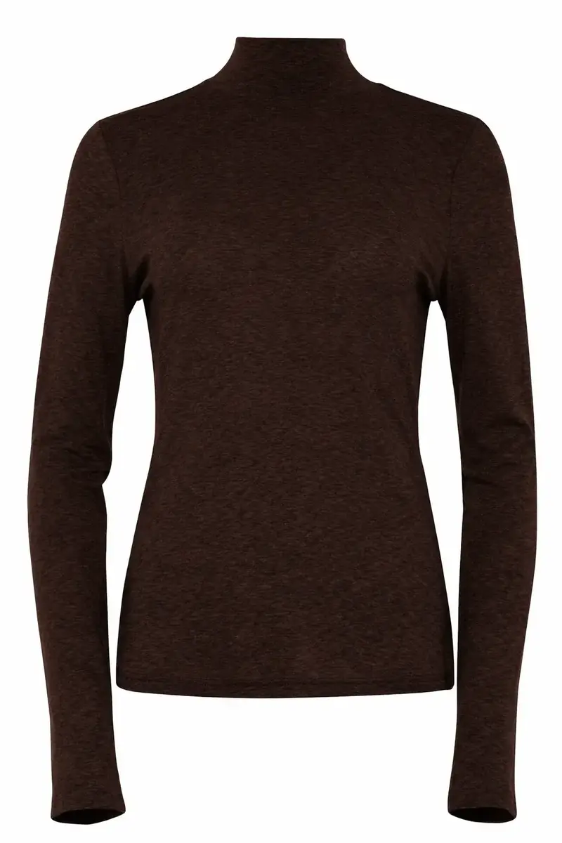 Maicazz - Vikerna turtle neck top bruin