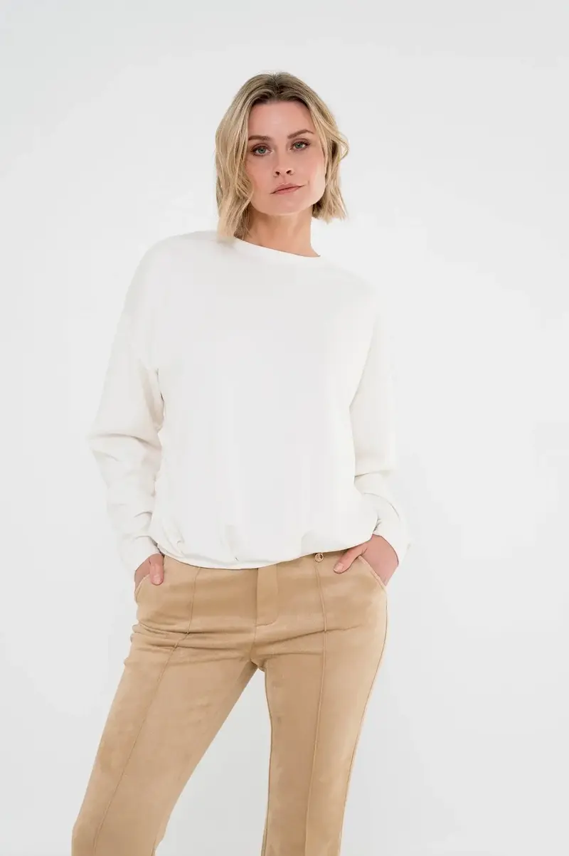 Maicazz - Volvic sweater trui ecru