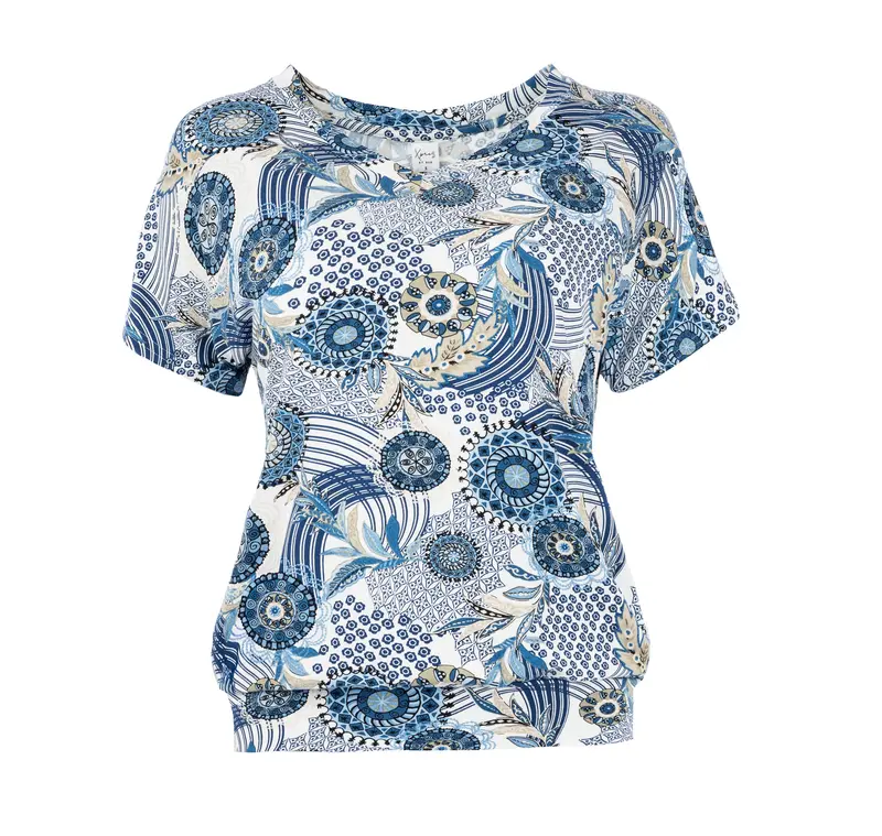 Mana SS Navy Fortune Wheel Tricot | Navy