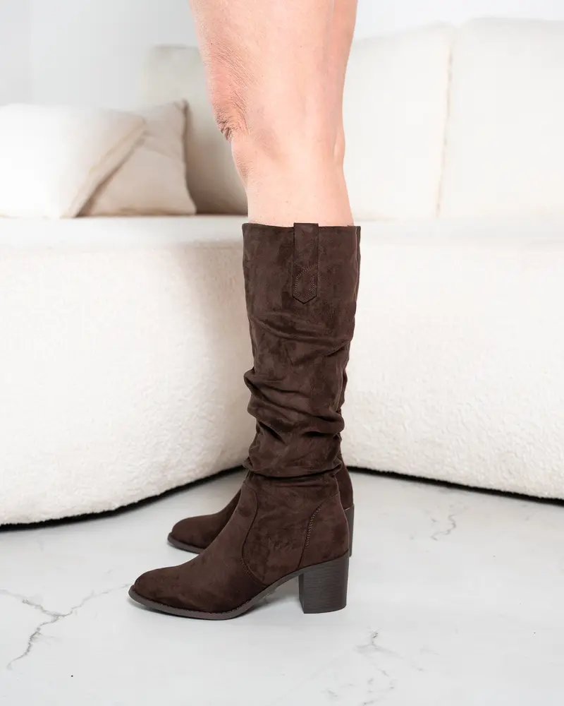 Margo Brown High Boots