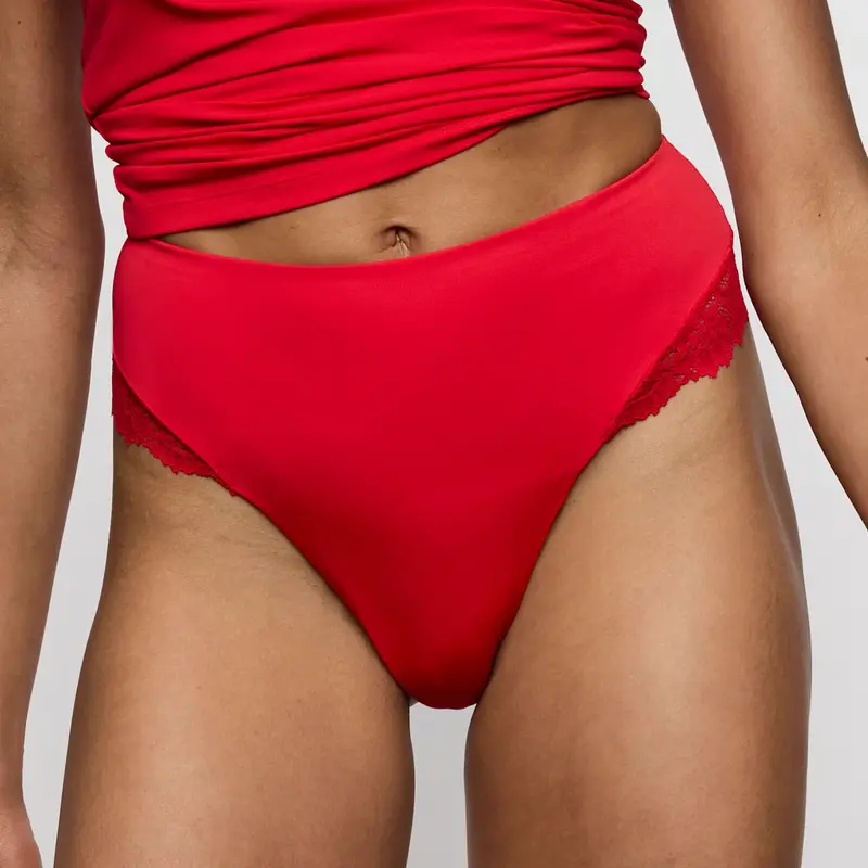 Marie Jo Corrigerende hoge String - Soft Studio 0603041 - True Red
