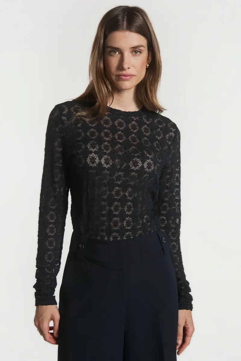 mason top dark blue