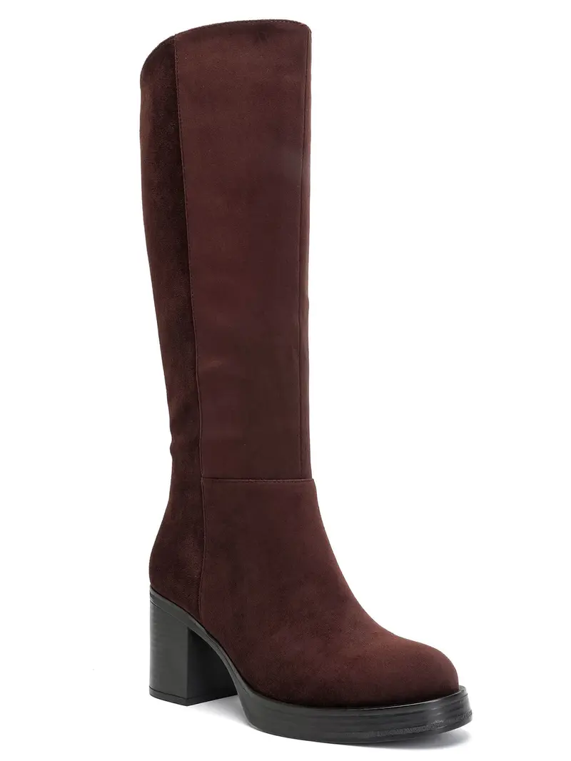 Maud High Boots - Brown